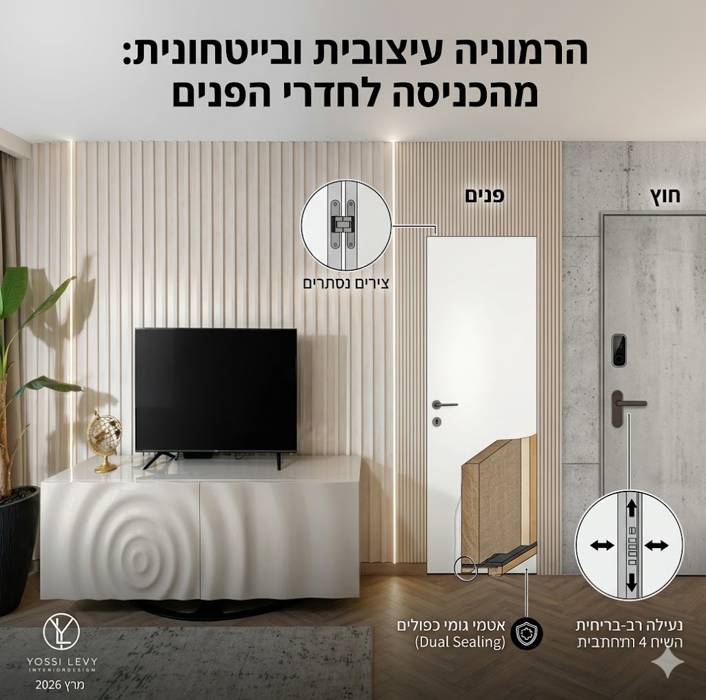 המדריך המלא לשילוב דלתות חוץ ופנים בסטנדרט פרימיום